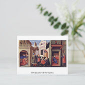 『聖人の生涯』フラ・アンジェリコ ポストカード (スタンド正面)