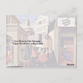 『聖人の生涯』フラ・アンジェリコ ポストカード (裏面)