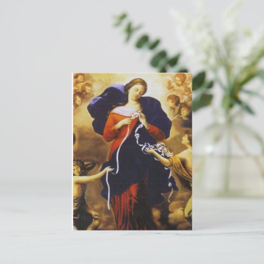 聖人の結び目を解くおんびらきのイメージ ポストカード (スタンド正面)