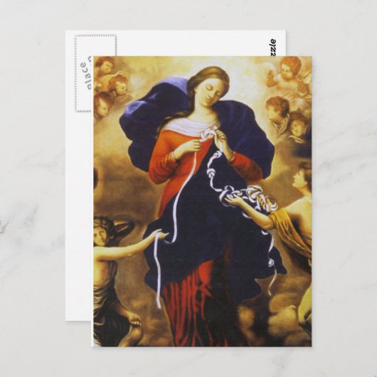 聖人の結び目を解くおんびらきのイメージ ポストカード (正面/裏面)