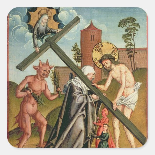 聖人の誘惑 スクエアシール (正面)