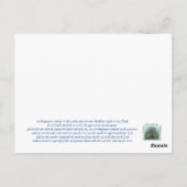 聖人の雪の母 ポストカード (裏面)