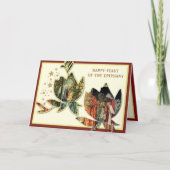 聖人の顕現祭 三人の賢人 祈り イエス様の祈り シーズンカード (正面)