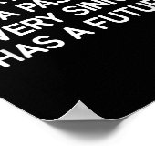 聖人はみな過去だ感動的。 ポスター (角)
