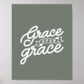 聖人キリスト教引用文の恵み ポスター (正面)