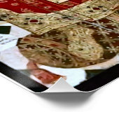 聖人コンスタンティンとヘレナ正教会のアイコン ポスター (コーナー)