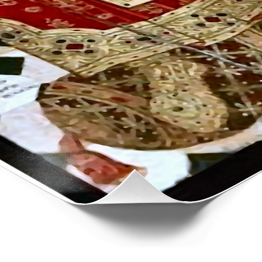 聖人コンスタンティンとヘレナ正教会のアイコン ポスター (コーナー)