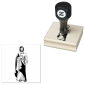 聖人ジョセフ修道士 ラバースタンプ (押印)