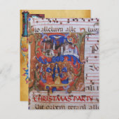 聖人付き合唱団 招待状 (正面/裏面)