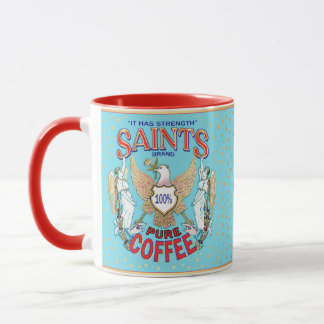 聖人伝説的なコーヒーラベルマグカップ・セラミック11 oz. マグカップ