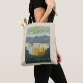 聖人都市 | ユタ州ソルトレイクシティ トートバッグ (クローズアップ)