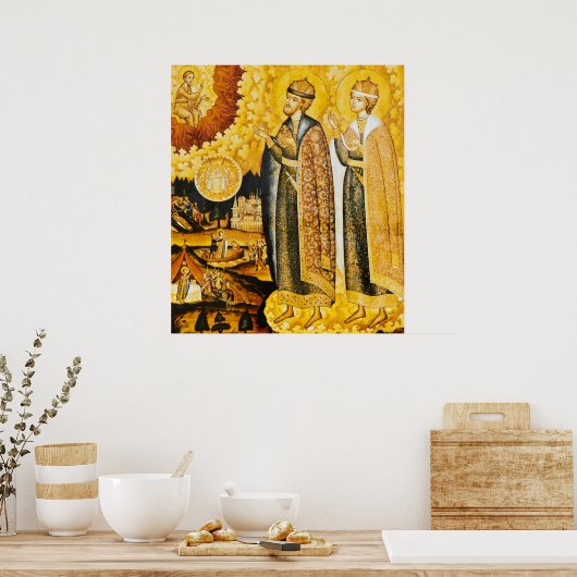 聖人 ポスター (キッチン)