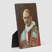 聖人 ポープ・パウル6世 ローマ司教 フォトプラーク (側面)