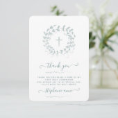 聖体の賢い花輪と十字架 招待状 (スタンド正面)