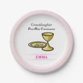 聖体体と血の孫 ペーパープレート (正面)