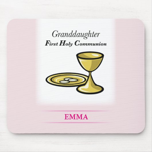 聖体体と血の孫 マウスパッド (正面)