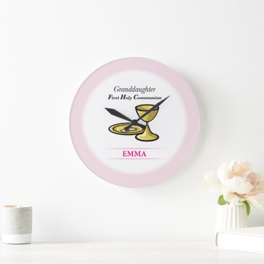 聖体体と血の孫 ラージ壁時計 (ホーム)