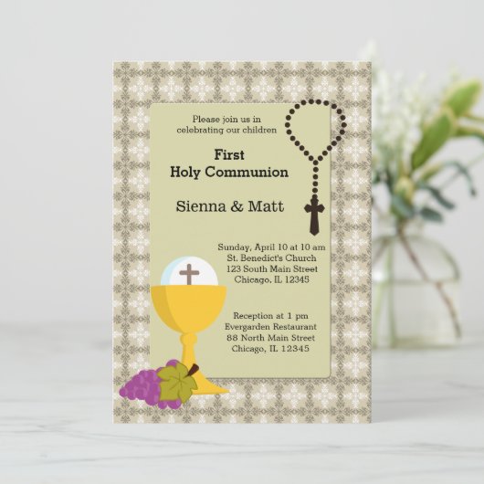 聖体双子 招待状 (スタンド正面)