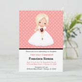 聖体拝領の少女 招待状 (スタンド正面)