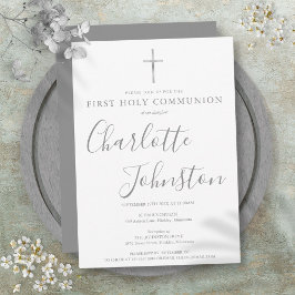 聖体拝領の最初のモダン署名 招待状