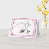 聖体拝領の第一聖女 カード (黄色い花)