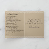 聖体拝領カード(祈りの言葉と聖句を含む) カード (内部)