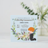 聖体拝領リース 招待状 (スタンド正面)