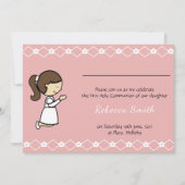 聖体拝領招待状 招待状 (正面)