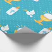 聖体拝領《キリスト教》洗礼式や命名式 ラッピングペーパー (角)