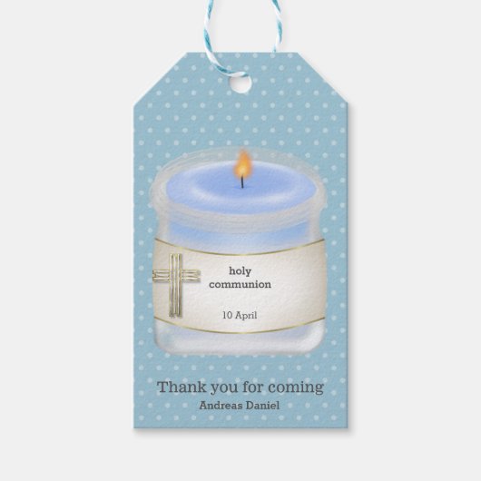 聖体拝領*背景色を選択 ギフトタグ (正面)