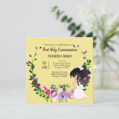 聖体聖体リース*背景色を選択 招待状 (スタンド正面)