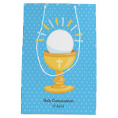 聖体聖体*背景色を選択 ミディアムペーパーバッグ (裏面)