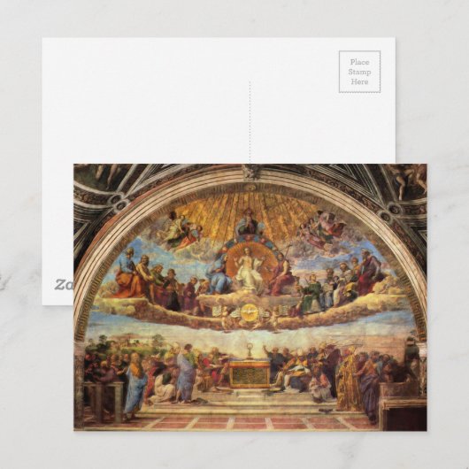 聖体論議 ポストカード (正面/裏面)