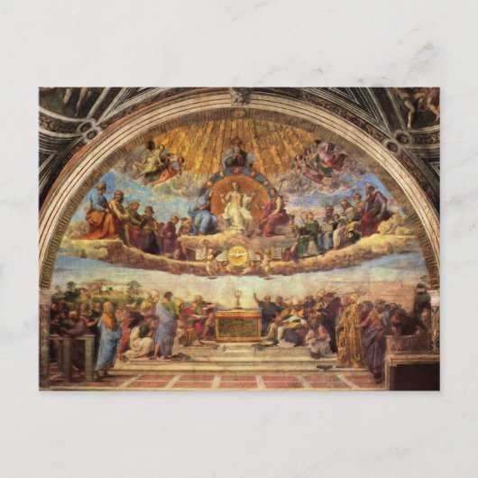 聖体論議 ポストカード (正面)