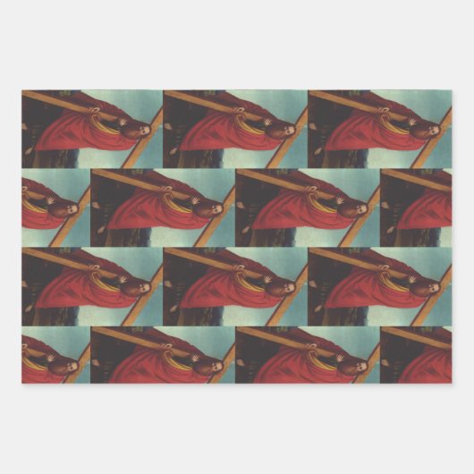 聖使徒アンデレ第一召使 ラッピングペーパーシート (正面)