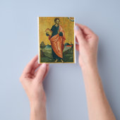 聖使徒バルトロマイの美術 チラシ (手)