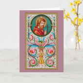 聖使徒フィリップ（JMAS 10）　ご挨 カード (黄色い花)