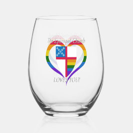 聖公会はワイングラスを愛している ステムなしワイングラス