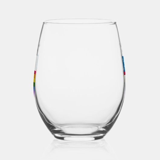 聖公会はワイングラスを歓迎する ステムなしワイングラス (右)