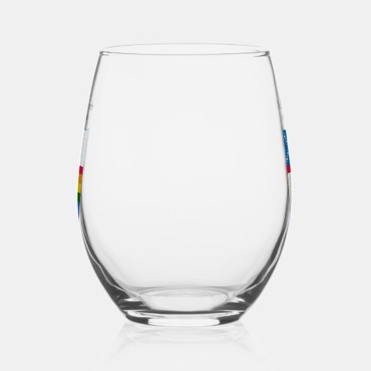 聖公会はワイングラスを歓迎する ステムなしワイングラス (左)