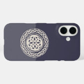 聖円 – ケルト結び目模様曼荼羅 Case-Mate iPhoneケース (裏面 (横))