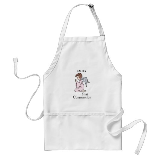 聖初の天使の少女 スタンダードエプロン (正面)