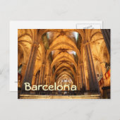 聖十字大聖堂と聖ユーラリア ポストカード (正面/裏面)