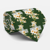 聖十字架と花 ネクタイ (ロール)