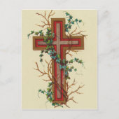聖十字架のキリスト教はがき ポストカード (正面)