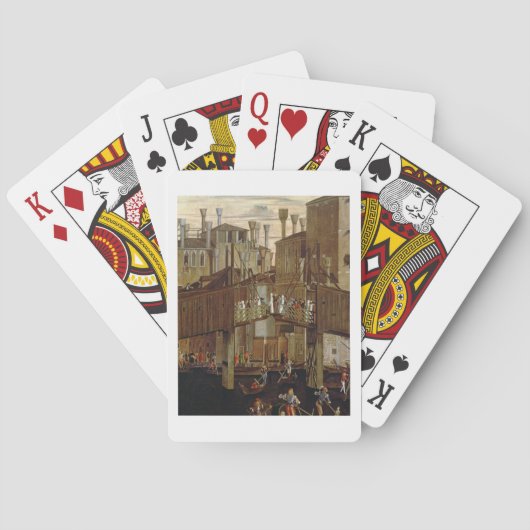 聖十字架の遺物の奇跡詳細 トランプ (裏面)