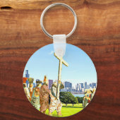 聖十字架高 キーホルダー (正面)