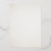 聖十字架 洗礼 ホイル 招待状 (裏面)