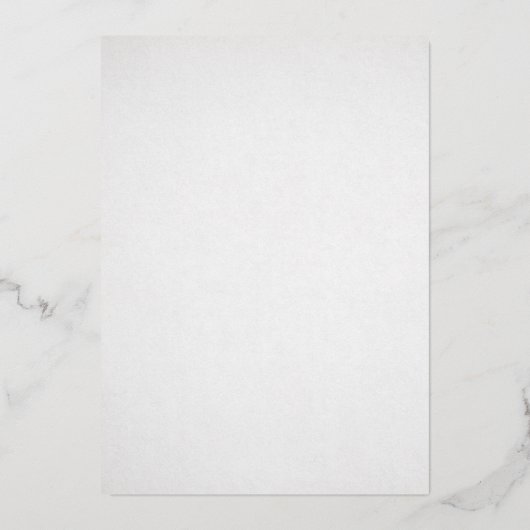 聖十字洗礼銀箔招待状 箔招待状 (裏面)