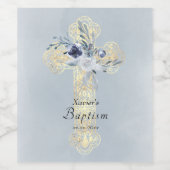 聖十字洗礼 ワインラベル (シングルラベル)